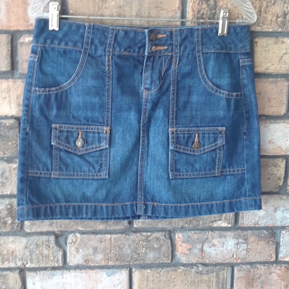 Denim skirt
